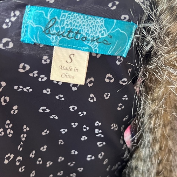 Womens peacock like vest size small by buttons - Picture 4 of 4